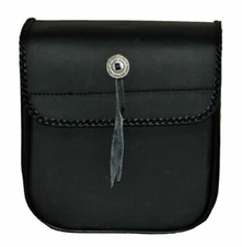 Vance Leather VS303 Motorcycle Apparel Small Braided Sissy Bar Bag Biker Luggage