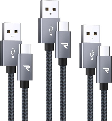 USB C Kabel iPhone 15 [3Pack 1M+1M+2M] Schnell Ladekabel  Samsung Galaxy F215