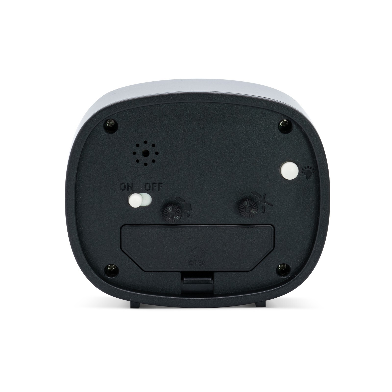 Acctim Hilda Analogue Alarm Clock Non Ticking Sweep Crescendo Alarm