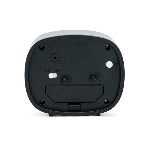 Acctim Hilda Analogue Alarm Clock Non Ticking Sweep Crescendo Alarm