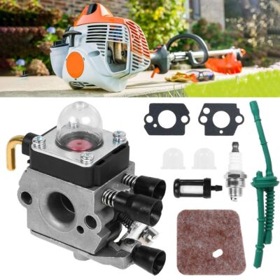 Vergaser Kit Für Stihl STIHL FS38 FS45 FS46 KM55 FS85 Air Fuel Set DHL