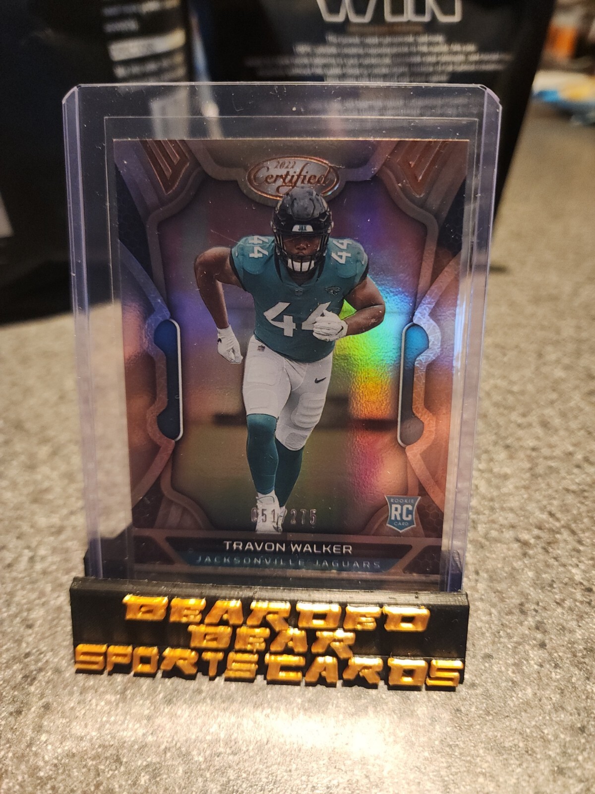 2022 Panini Certified - Rookies Mirror Bronze #126 Travon Walker /275 (RC)