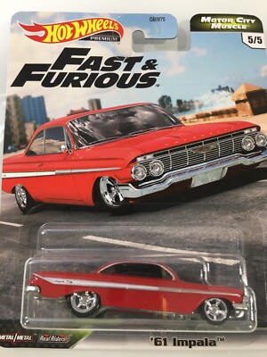 ミニカー Hotwheels FAST&FURIOUS HOT WHEELS FAST & FURIOUS '61 IMPALA | eBay
