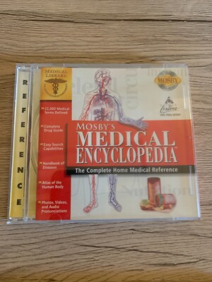 Mosbys medical encyclopedia   tested VINTAGE PC GAMES~ Shelf00K