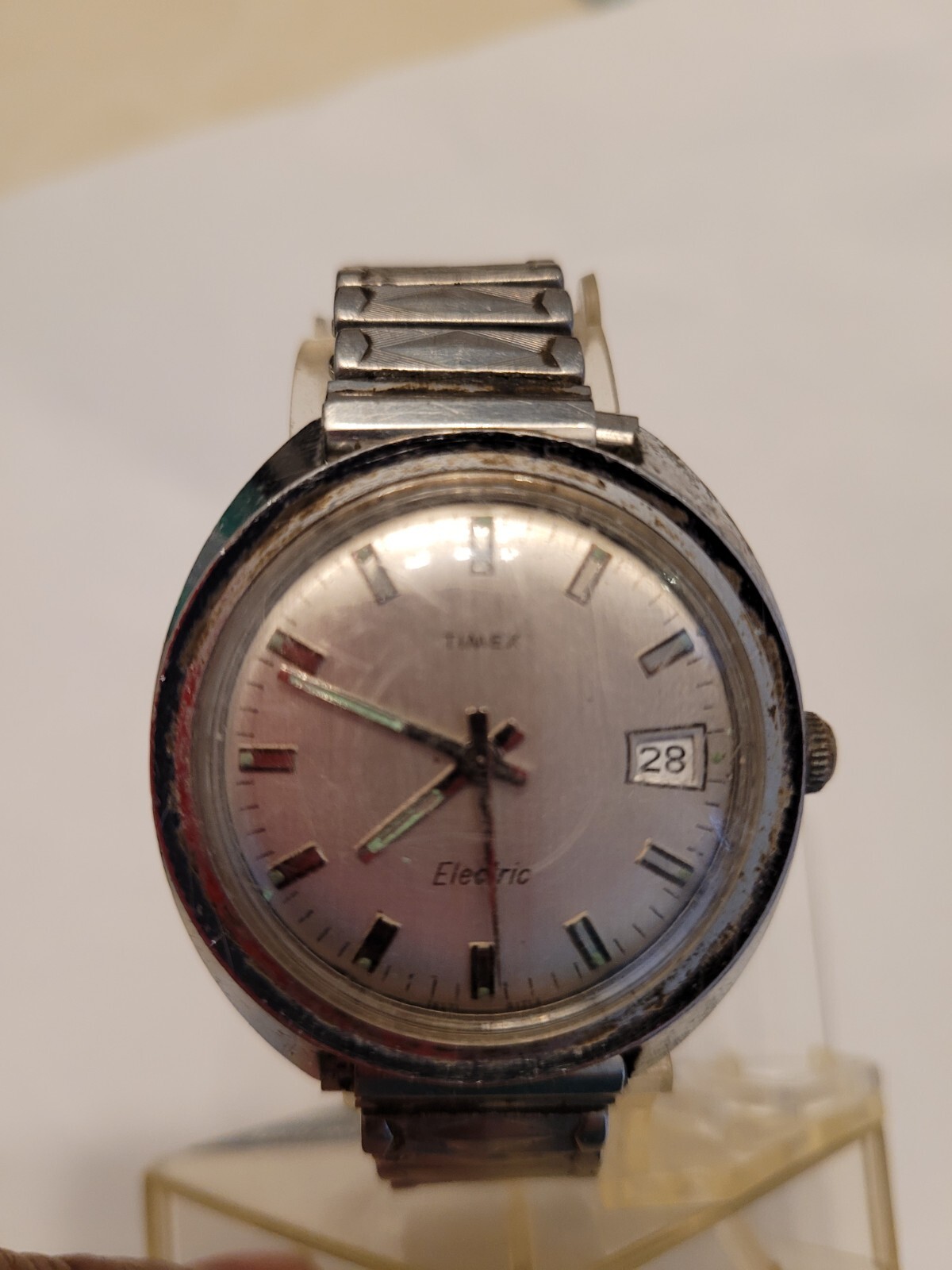 VINTAGE 1971 TIMEX ELECTRIC MENS WRIST WATCH eBay