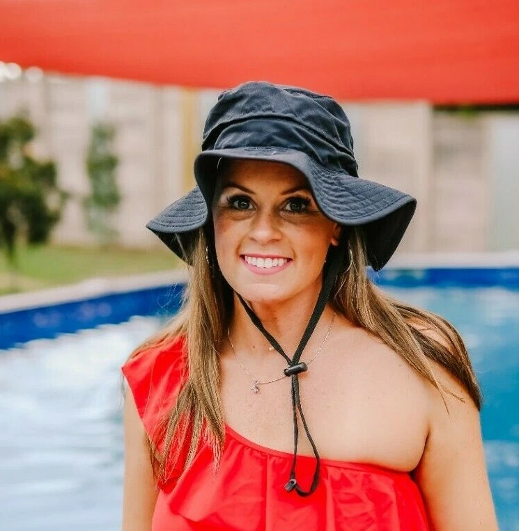 BANANA BOAT UNISEX SUN HAT UPF 50+ FULL BRIM 241488 BLACK