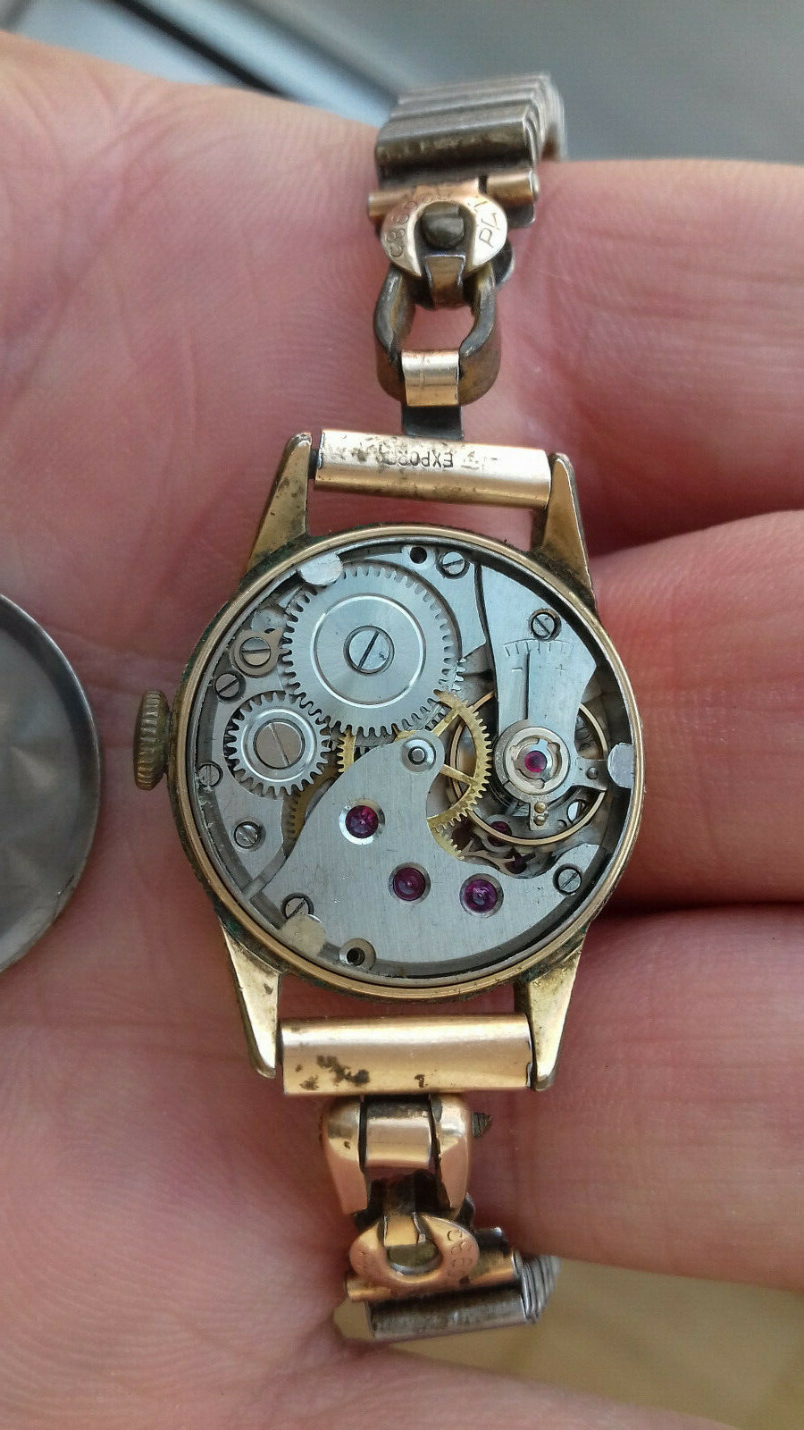 Imagen 12 - Juanelo SUBSECONDS HR-203 HAND-WINDING VINTAGE WATCH MONTRE (50's) UHR RELOJ