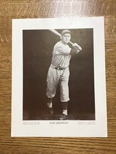 Vintage Baseball Magazine Premium M114 Sam Chapman 1941 Kansas City Athletics