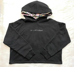 zara floral hoodie