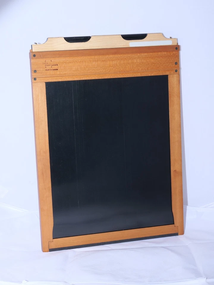 Lotus 8x10" sheet WOODEN Film Holder. Made in Austria. 8x10 Chamonix, Canham ++