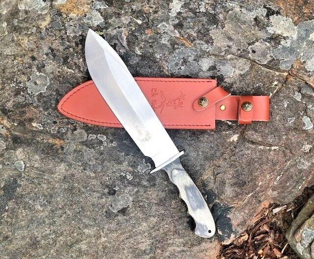 ELK RIDGE ER-438-SO Custom Design Bowie Fixed Blade Hunting Knife - image 3 of 4