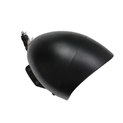 Noir 5,75 Pouces Moto LED Bullet Head Phare Pour Honda Yamaha Suzuki Kawasaki - Photo 1/4