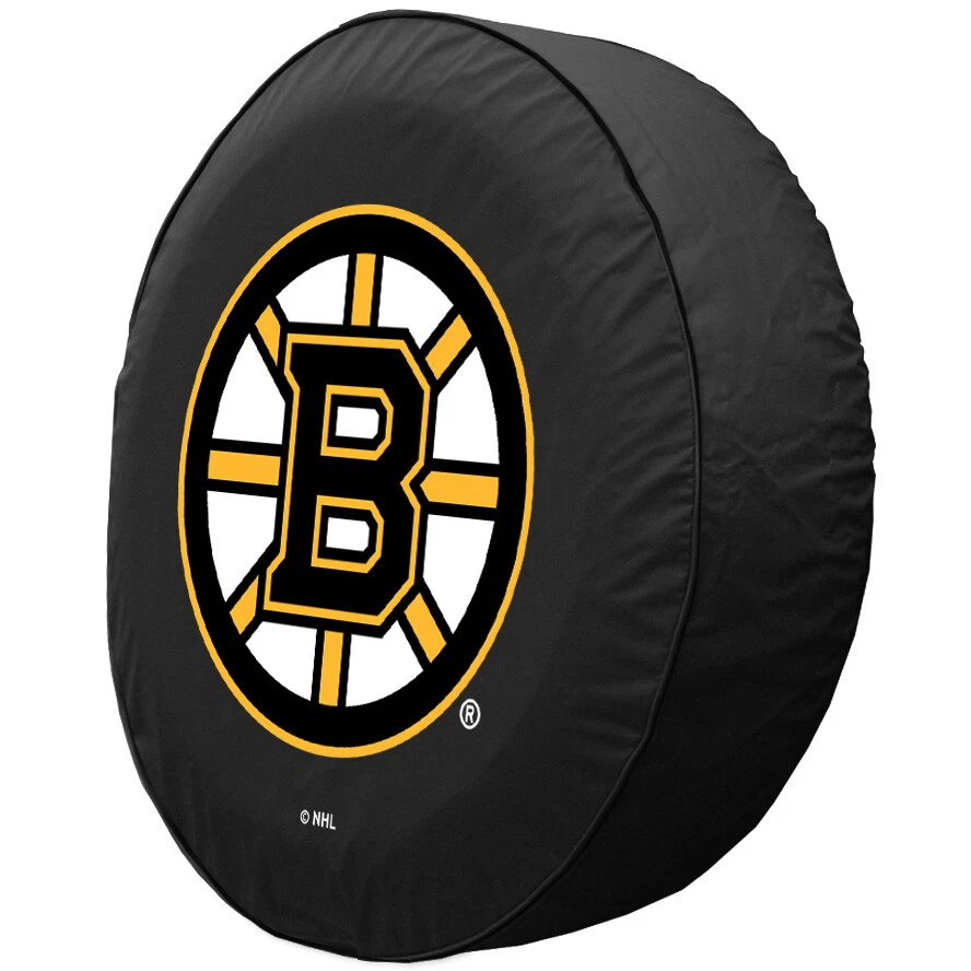 Boston Tire Cover w/ Bruins Logo - Image 2 of 3
