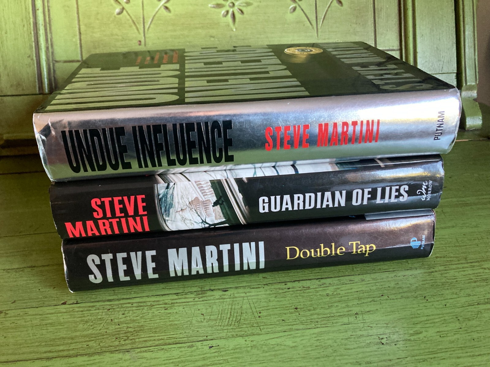 Steve Martini Paul Madriani Series Lot of 3 Hard Cover DJ VG Very Good