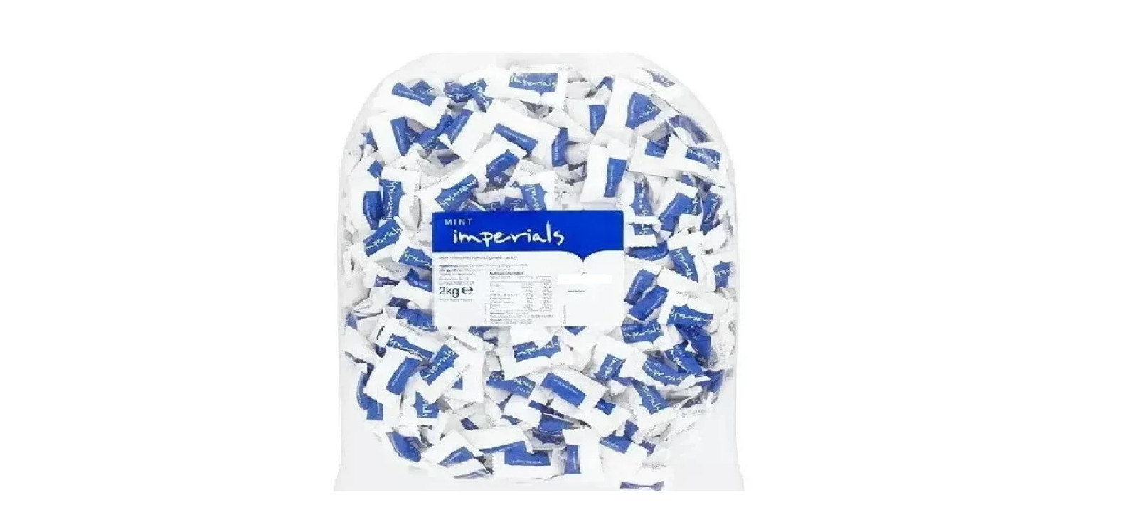 Mint Imperials 2kg Bag - Individually Wrapped Mints -