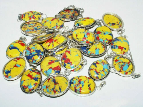 Natürliche Oval Modeschmuck-Halsketten & -Anhänger