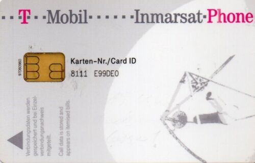 GERMANY - CHIP CARD - SATELLITE CARD - T-MOBILE INMARSAT PHONE - Afbeelding 1 van 2