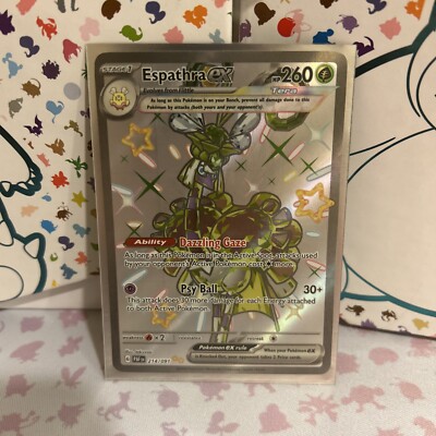 espathra pokemon card Prices & Value 2026 197/182 / Illustration Rare Card Type / HP / Stage Espathra - 081/182 (Reverse Foil)