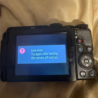 Nikon COOLPIX S9900 digital camera 30x optical zoom Lens error