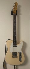 Tokai Breezy Sound T-Style MIJ Guardabarros Blanco Puro Vintage 64 Pastillas