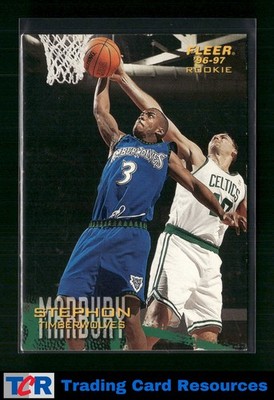 1996-97 Fleer Sprite #23 Stephon Marbury | eBay