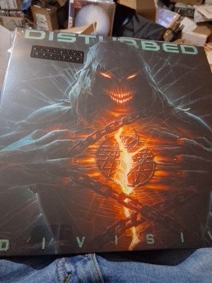 *NEW SEALED-DISTURBED - Divisive LP silver vinyl