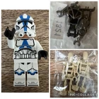 LEGO star wars 501st clone trooper Minifigure, B1 Droid x2 & B2 Battle Droid Lot