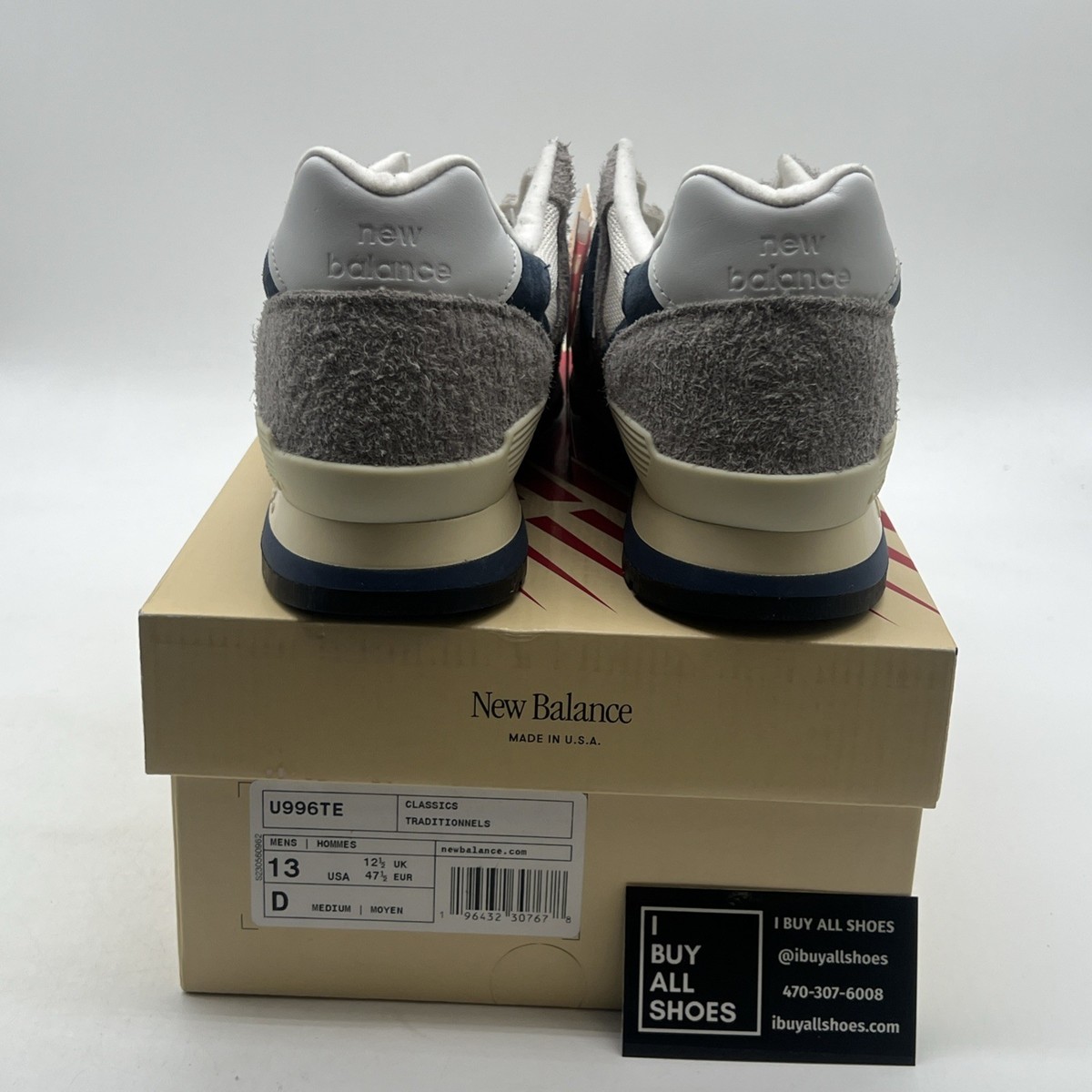 New Balance 9060 new balance M996D GRAY 26CM ニューバランス MADE