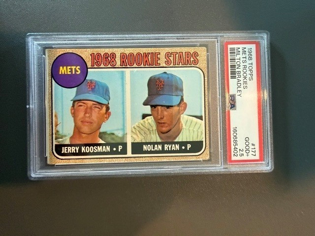 Nolan Ryan - 1968 Rookie Stars - PSA 2.5