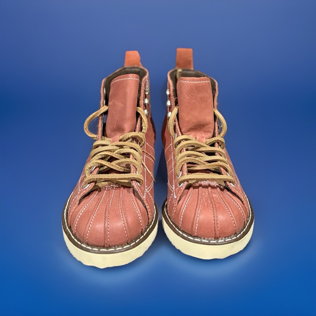 Adidas Men's Originals Superstar Boot Brown Cream Shoes Shelltoe Adidas Men's Originals Superstar Boot Brown Cream Shoes Shelltoe