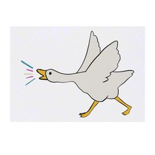 'Trans Pride Goose' Temporary Tattoos / Transfers TO00051444 