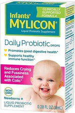 Infants' Mylicon Daily Probiotic Drops, for Colic and Fussiness, 8mL, 21 Daily