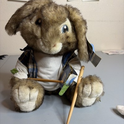 Build A Bear Hop Movie EB Plush Toy Easter Bunny Rabbit Clothes Drumsticks