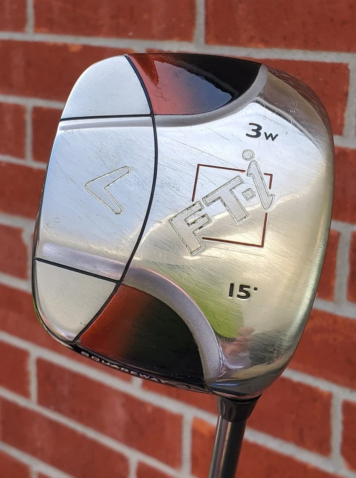 Empuñadura original Callaway RH FT-I 15⁰ 3 MADERA Fujikura R flex grafito  Foto 2 de 4