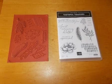 Stampin'Up! TASTEFUL TOUCHES cling stamp set