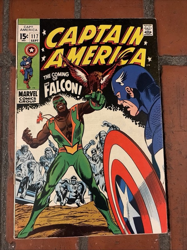 Captain America #117 First Appearance Falcon