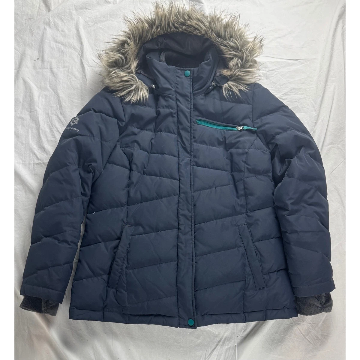 Veste Free Country Pour Femme - Taille L, Couleur Turquoise - Occasion Très Bon état