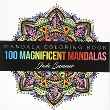Mandala Coloring Book: 100 Unique Mandala Designs and Stress Relieving Patt...