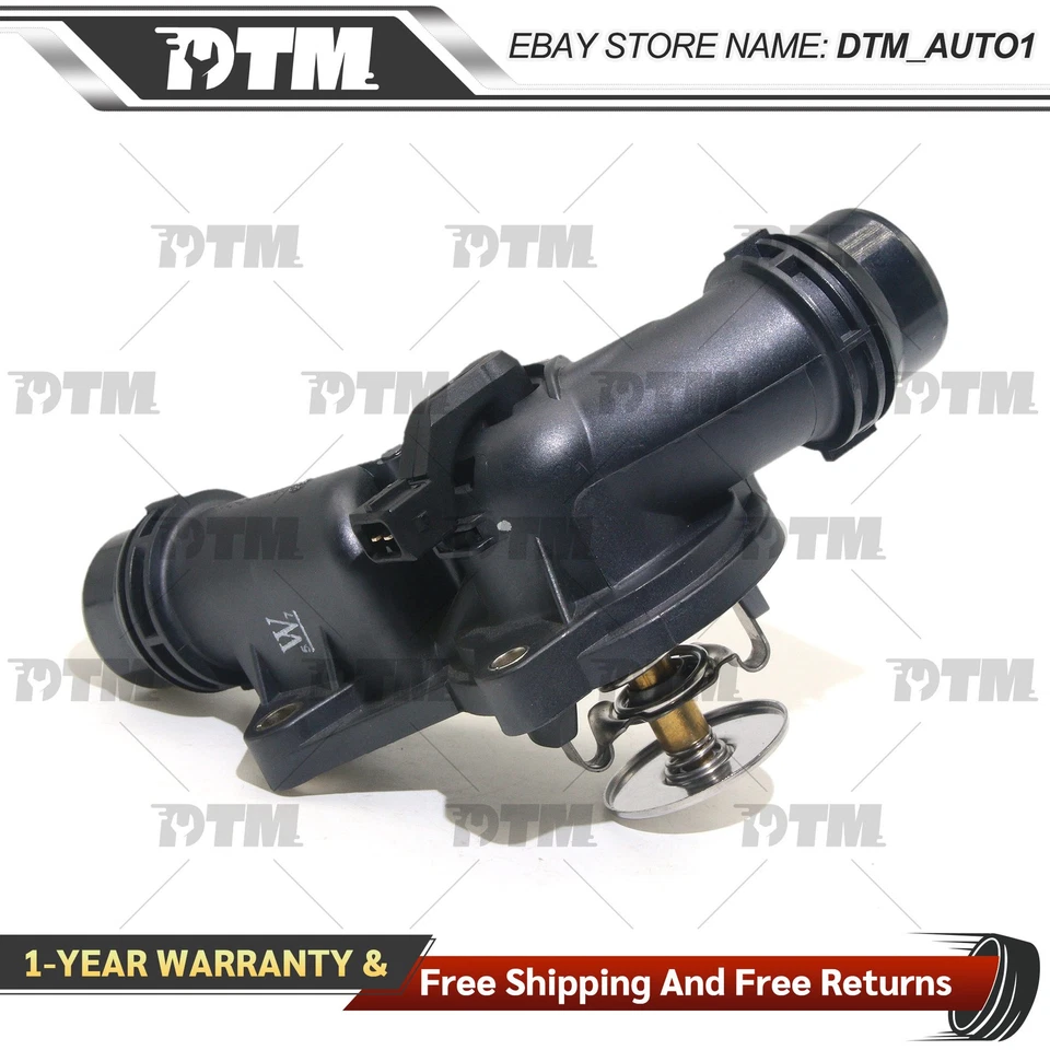 Carcasa de termostato con junta para BMW 325i 328i E46 323i 330i 525i 528i X3 X5 Z3 Foto 2 de 4