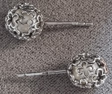 Clogau Jewellery Silver and Gold Tudor Court Spherical Pearl Earrings
