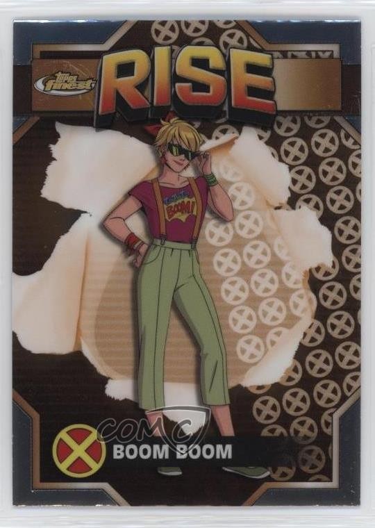 2025 Topps Finest X-Men '97 Common Bronze Boom-Boom Boom Boom #30 0b7