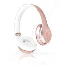 Beats - Solo 3 Wireless On-Ear Headphones - Rose Gold MX442LL/A