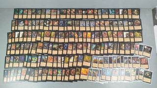 MAGIC MTG VRAC 160 Cartes 1997 1998 Noir BB WB FR Vintage Near Mint NM D33