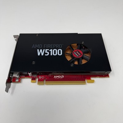 AMD FirePro W5100 4GB GDDR5 PCIe Workstation Graphics Card   DisplayPort GPU