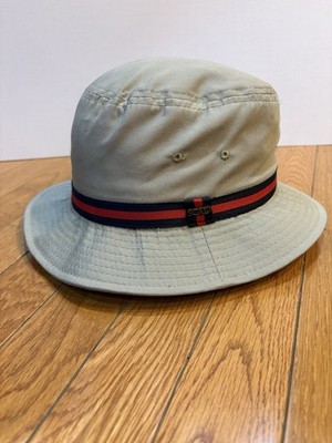Scala Classico Mens Rain Poplin Bucket Hat Khaki Breathable Medium Outdoors