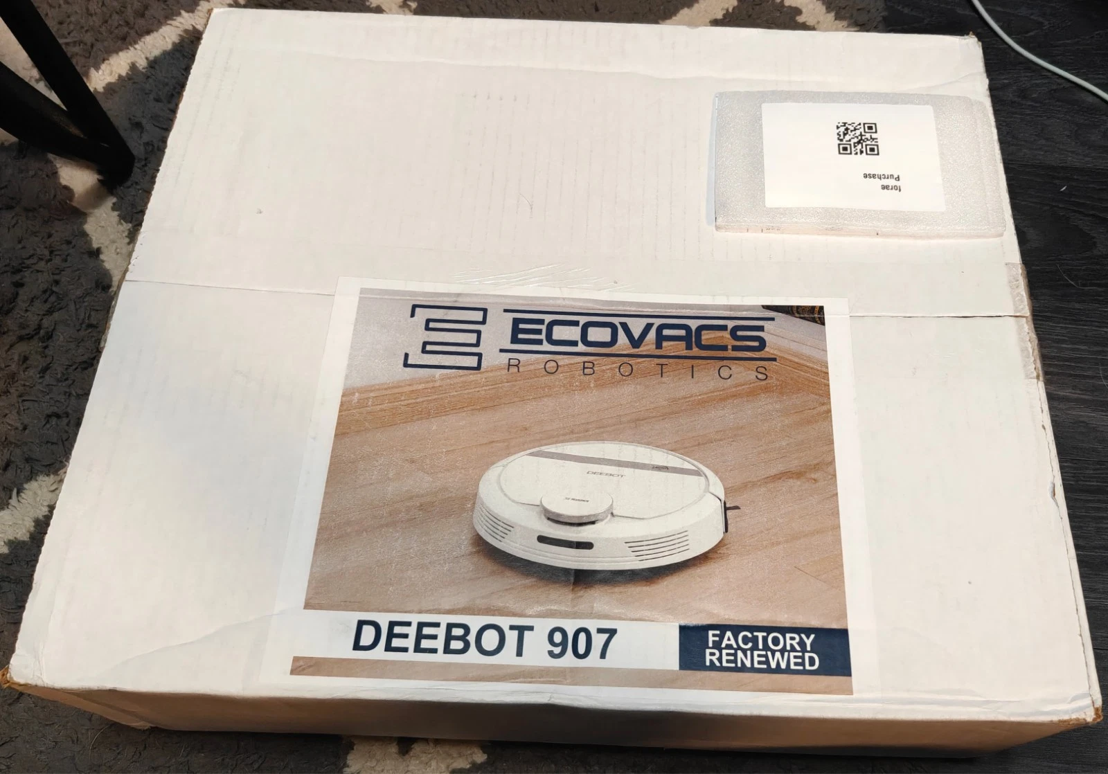 ECOVACS DEEBOT 907 Robot Vacuum WiFi Smart Mapping Pet Hair w/ Dock Open Box
Opens in a new window o