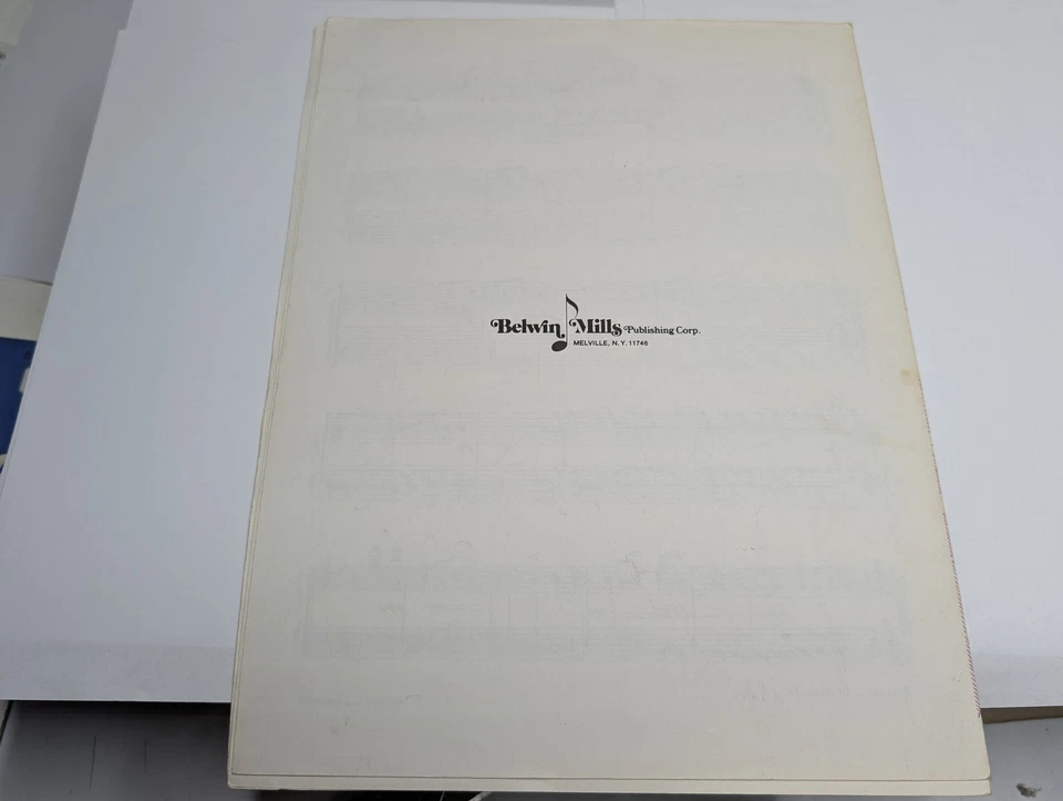 Pavanne Gould Piano Duet Sheet Music Morton Gould Modern Transcription F4 - Image 4 of 4