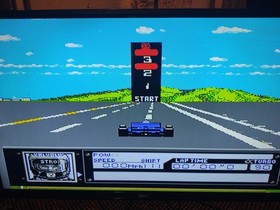 Al Unser Turbo Racing Nintendo NES Game Cartridge Tested 