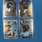 2023 Bowman Chrome Paul Skenes 4 Card Lot