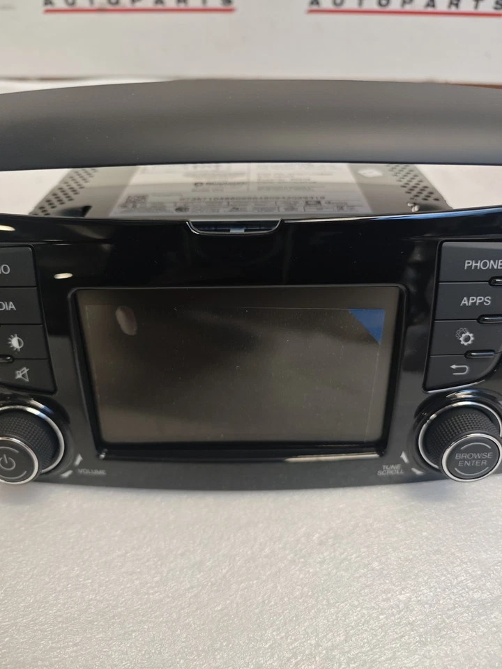 Radio Display Touch Screen 5 Pollici Originale Lancia Ypsilon 7357104860 Nuova - Immagine 4 di 4